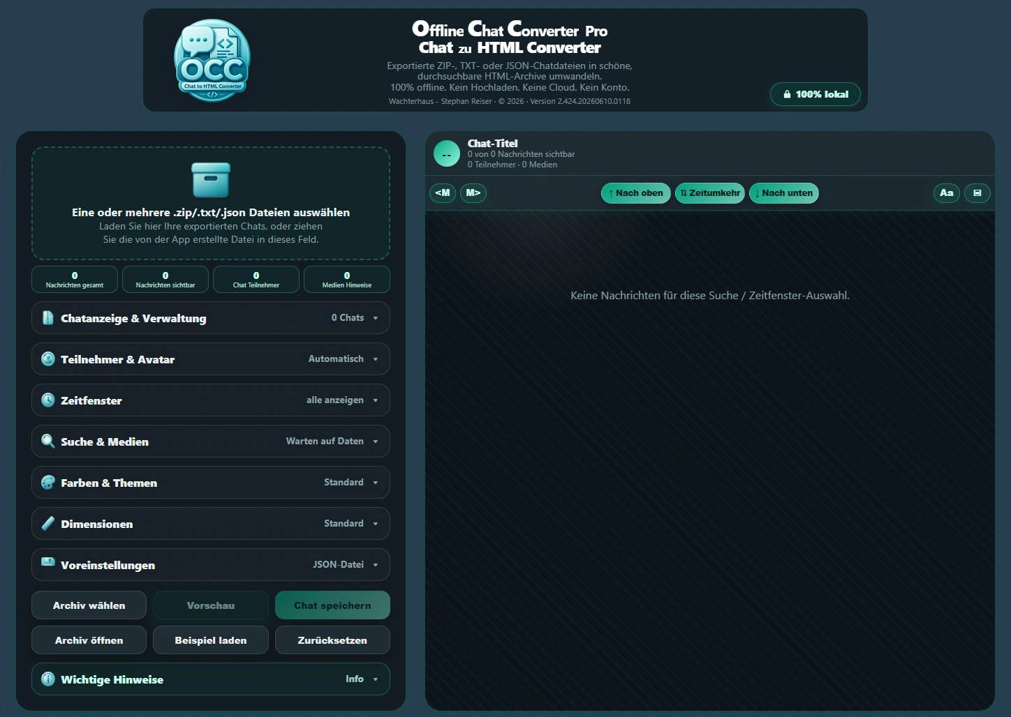 OCC Screenshot 1 von 10